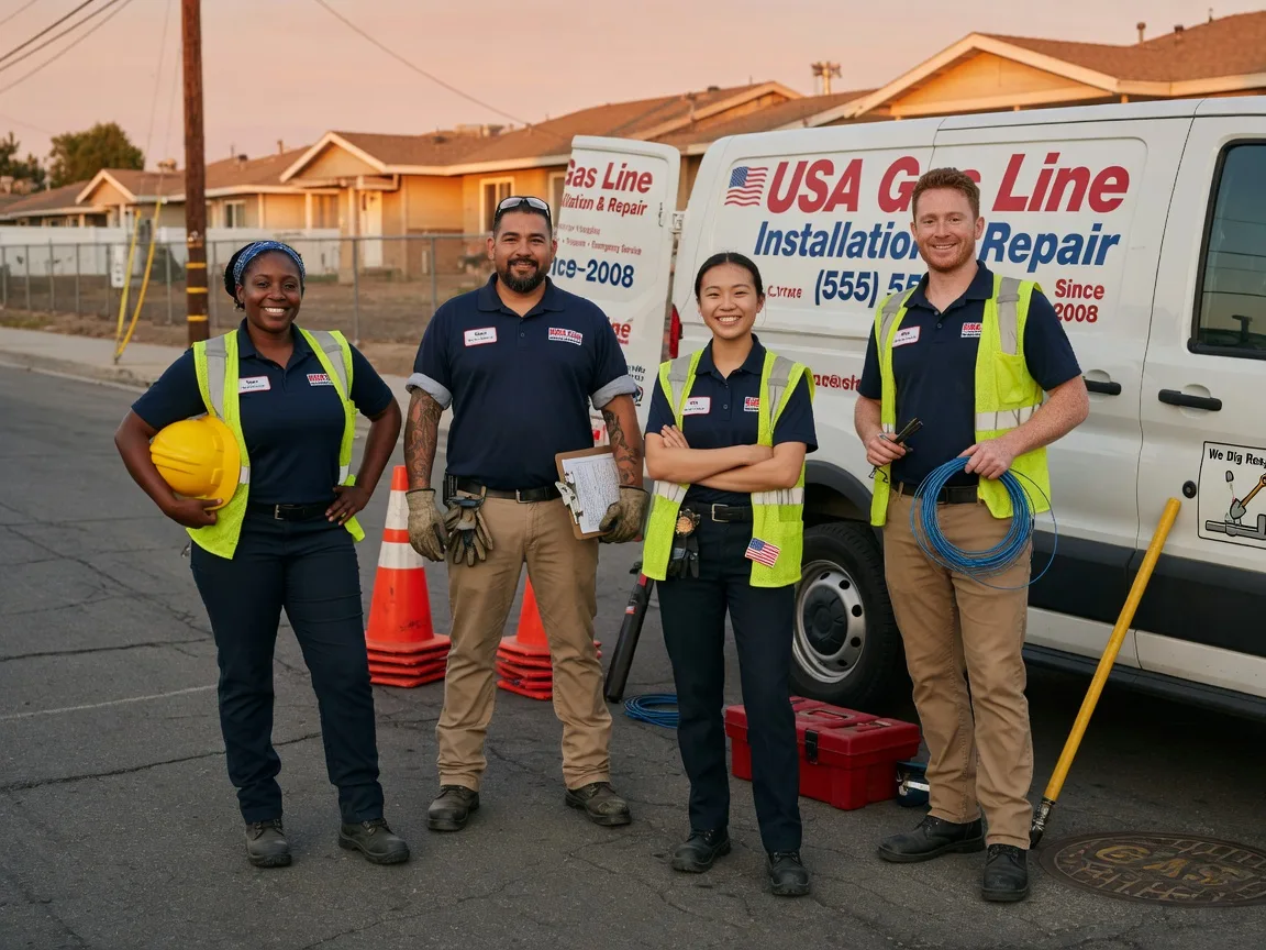 Gas Line Installation company in Fallbrook, CA
